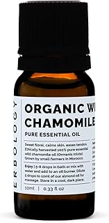 Erbology Organic Pure Wild Chamomile Essential Oil 10ml - Small Batch - ...