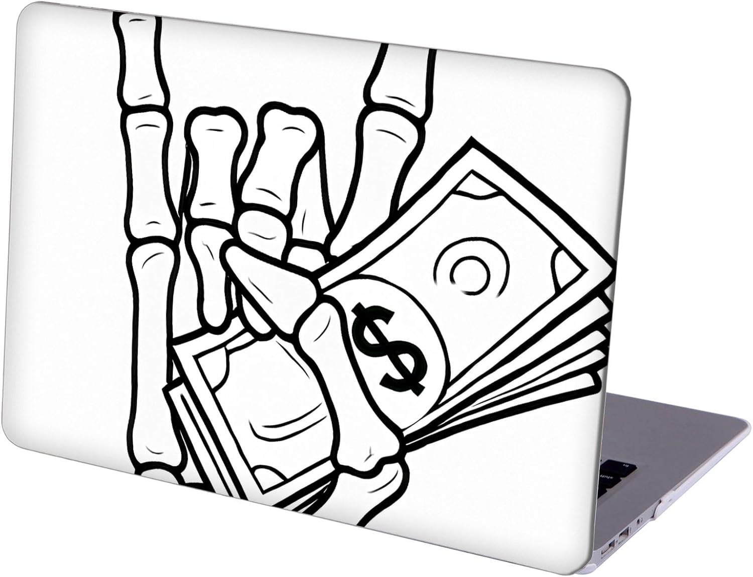 Compatible with MacBook Neo 13-inch, Hard Shell Case with Keyboard Cover and Screen Protector (A3404 A18 Pro chip, 2026 Release) - Skull MC21590
