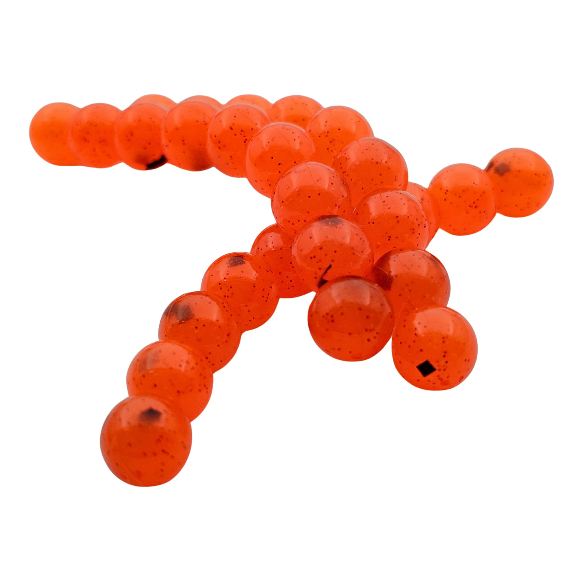Fishing Scented Soft Plastic Beads Artificial Salmon Egg Bait Packs for Trout, Steelhead and Salmon (Spawn Roe Fishing Tackle)