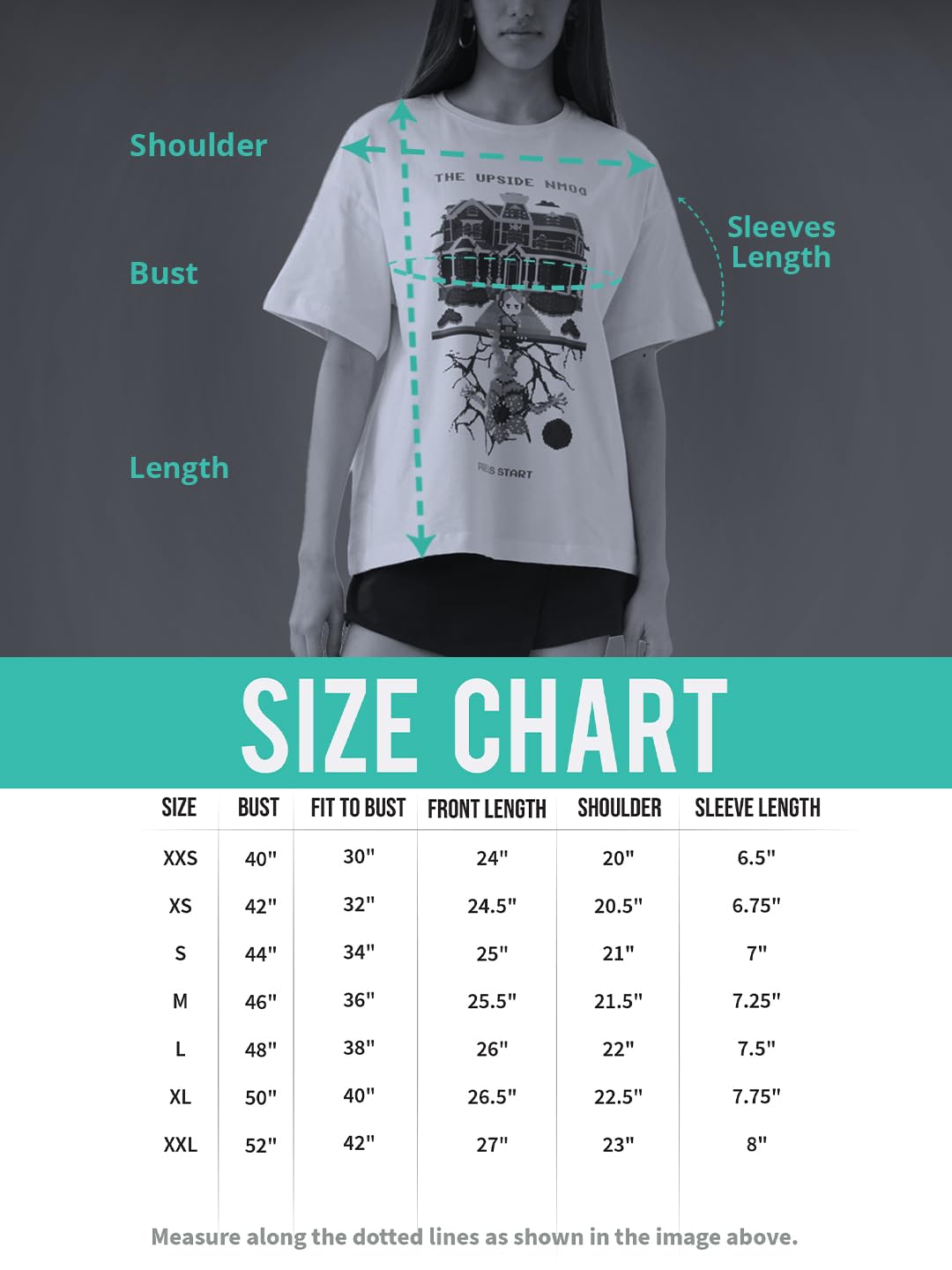 The Souled Store Looney Tunes: Space Jam T-shirt oversize da donna e ragazza a maniche corte girocollo in cotone stampato con grafica nera traspirante leggera streetwear