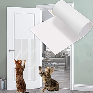 Door Scratch Protector from Pet Scratching, Anti-Scratch Guard for Furniture and Wall, Door Scratch Shield for Dog and Cat...