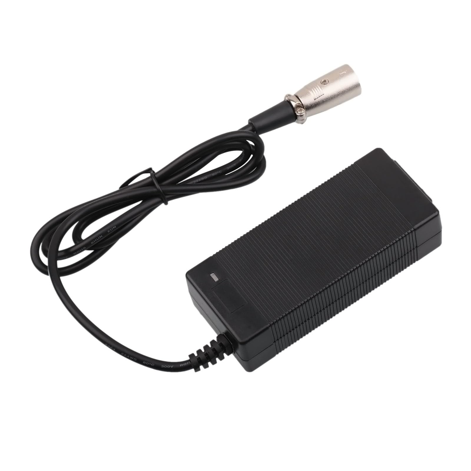 24V Caricabatterie Monopattino Elettrico Bici Batteria al Piombo Acido XLR 4Pin(2+,4-) per Sedia a rotelle Golf Cart