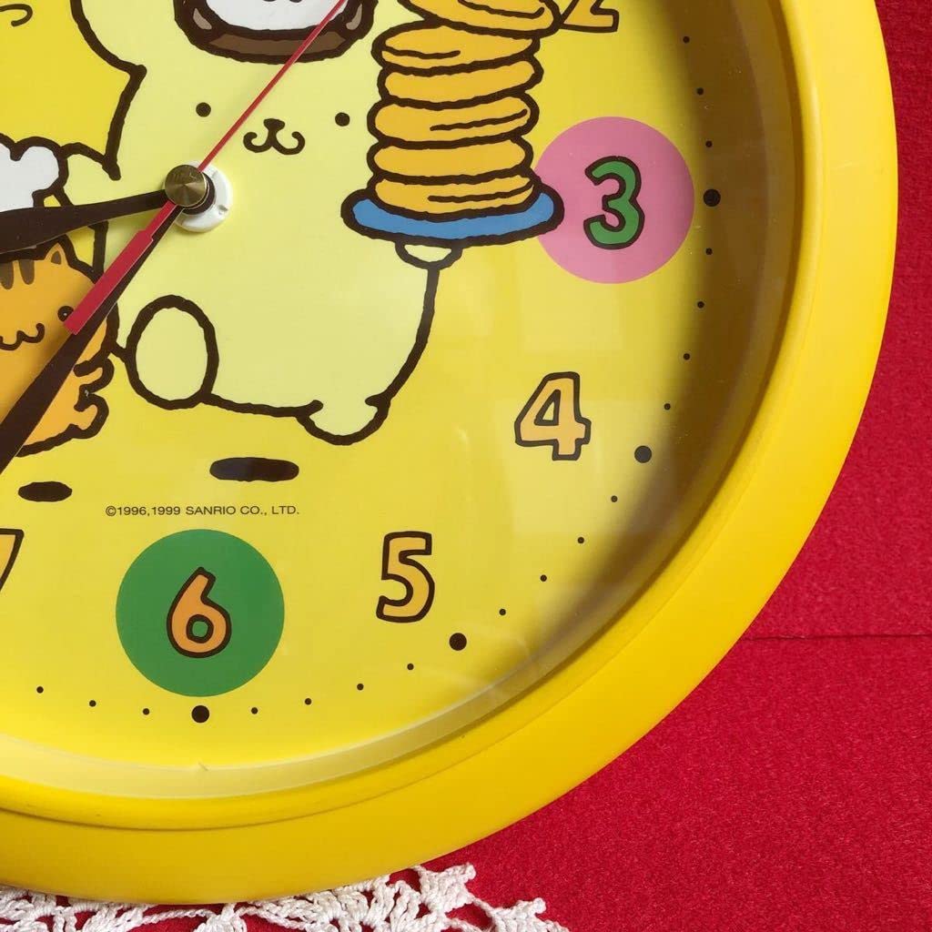 レア ポムポムプリン◇壁掛け時計 1999年❣️ レア】ポムポムプリン壁掛け時計 - メルカリ