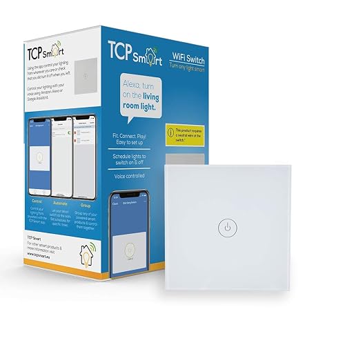 TCP Smart WiFi Single Gang Wall Switch