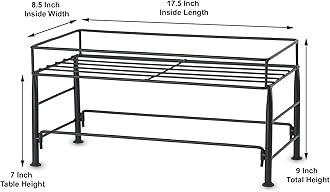 Petrageous Toby's Set The Table Pet Dining Table for 8.5-inch Bowls, 7-inch Height