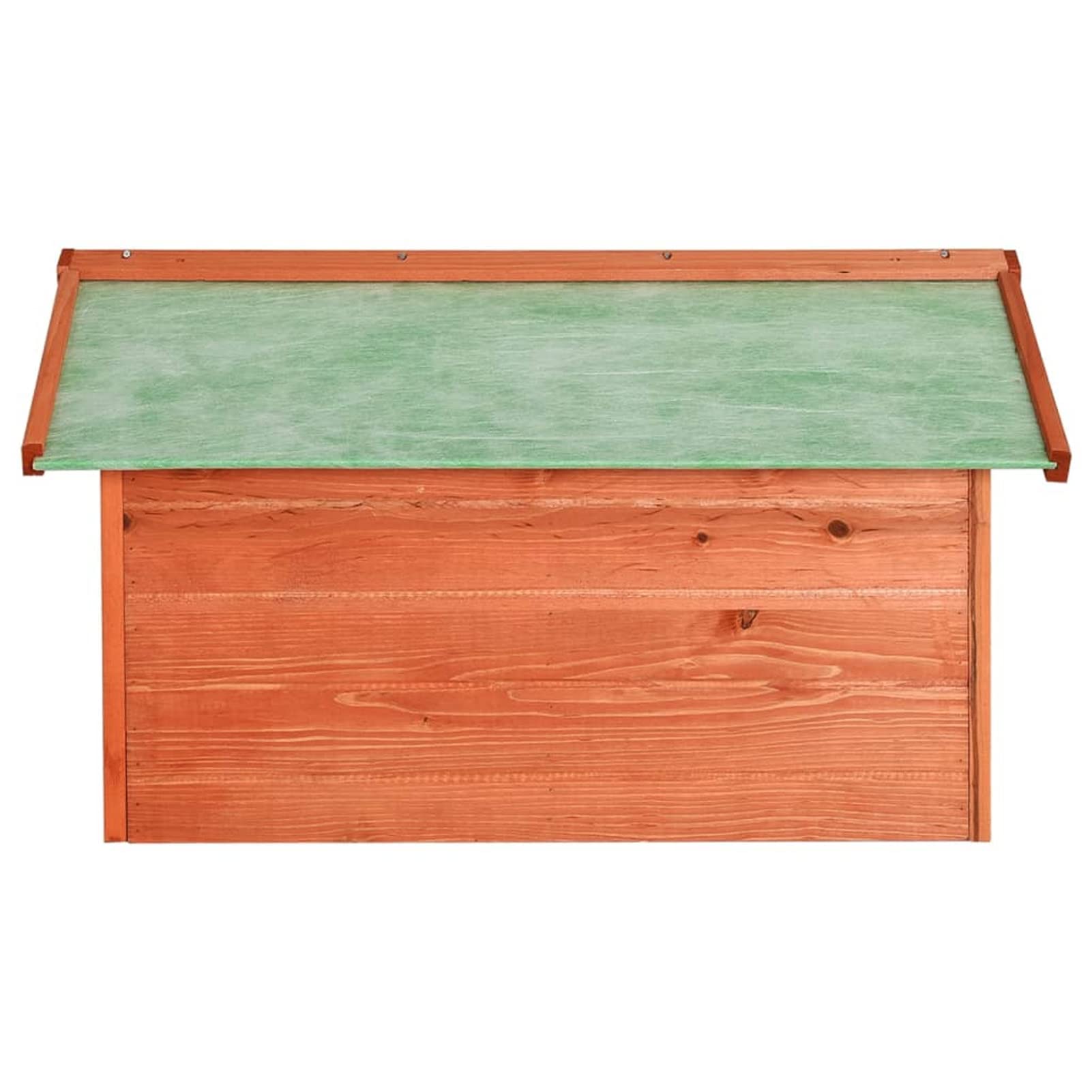Tidyard Madera de abeto macizo robot cortacésped garaje techo refugio cubierta cortacésped cubierta cubierta garaje garaje cortacésped robot cortacésped garaje 72 x 87 x 50 cm (ancho x profundidad x