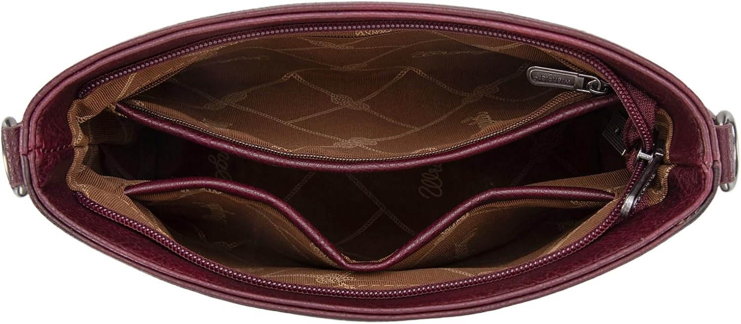 Wrangler Crossbody Purses for Women Two Tone Crossbody Bags Women Purses and Handbags - Image 4