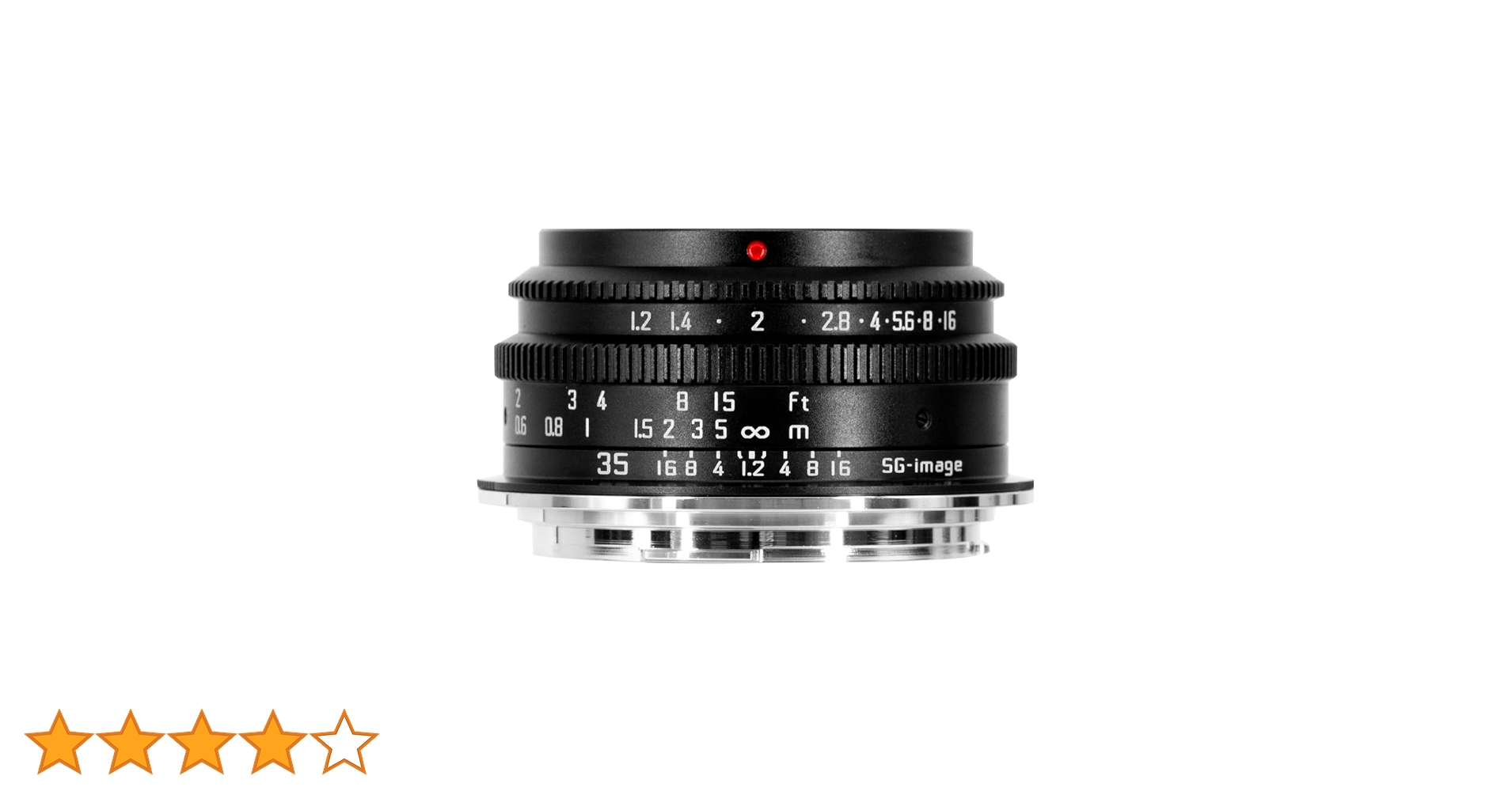 SG-image 35mm F1.2 XマウントMFレンズ SG-image 35mm F1.2