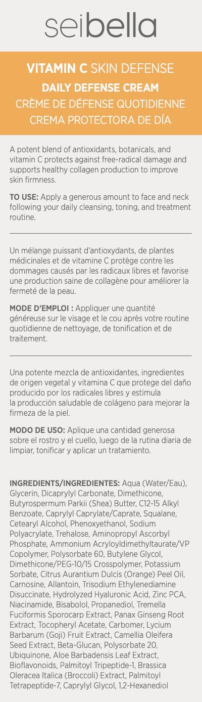 Sei Bella Vitamin C Daily Defense Cream