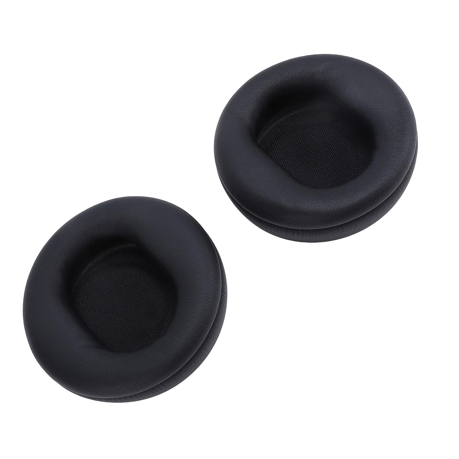 Almohadillas de Auriculares de Repuesto para los Headphones 1 y 2, Almohadillas Suaves de Cuero proteico con Espuma viscoelástica, Aislamiento acústico Mejorado y Ajuste (Negra)