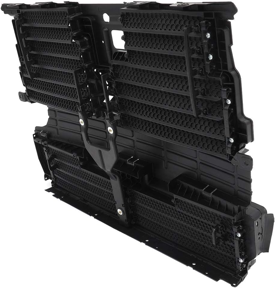 ECCPP Radiator Shutter Assembly 2015-2018 for Ford for Edge Grille Shutter Without Motor