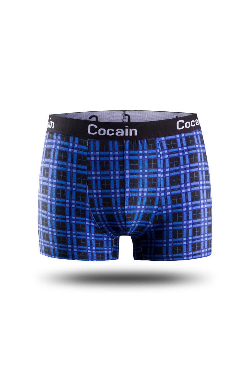 Cocain underwear - 5 Stück Marken-Boxershorts in Premiumqualität, eng anliegend, Grössen M L XL XXL