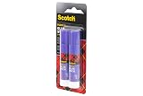 Scotch Purple Glue Stick 6108-2N – .28 Ounce, Acid-Free, Non-Toxic, Dries Clear, Ideal for Paper and Fabric Projects, 2-Pack – view 2