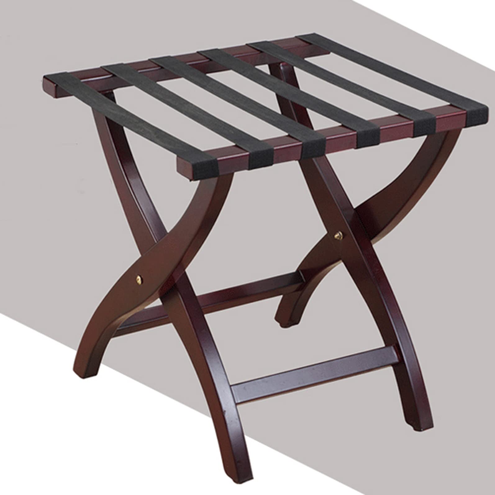 Support valise en bois pliant pour simplifier la vie des grands voyageurs