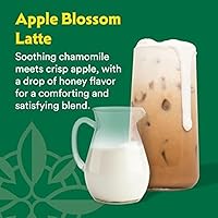 Vista 4 de STASH Apple Blossom Latte - Concentrado de té de manzanilla a base de plantas sin lácteos, sin cafeína, 32 onzas líquidas, 5 porciones