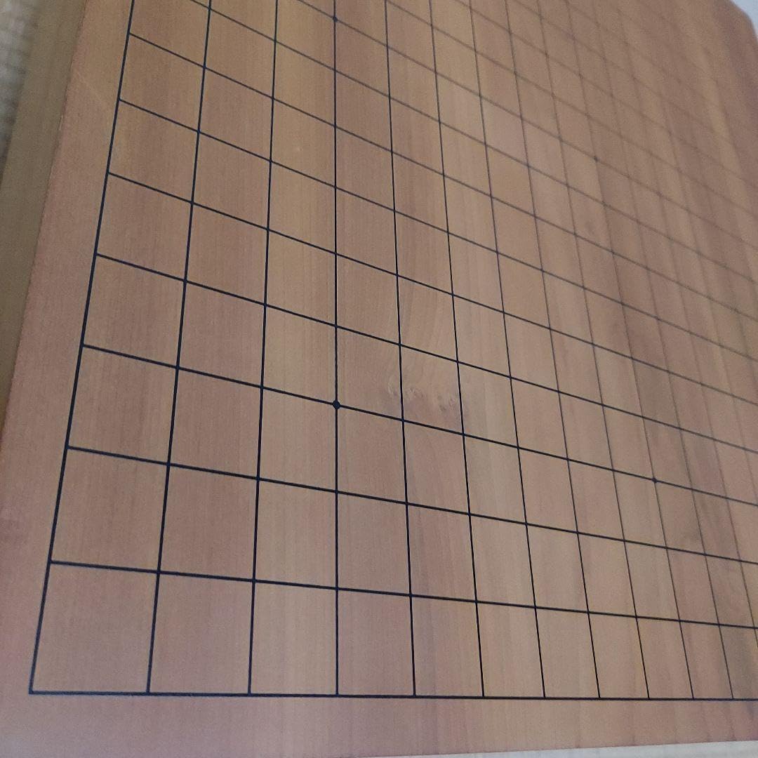 【美品】丸正謹製　御碁盤　囲碁　碁盤　へそ有り　脚付き 丸正謹製御碁盤 囲碁 本桂 碁盤 厚み14.5cm 4.8寸 脚付き ヘソ