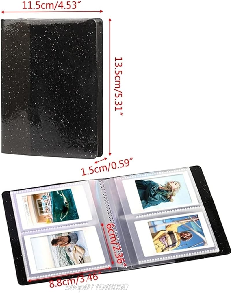 Quicksand Photo Album Mini Instant Picture Case Organizer for Mini(D)