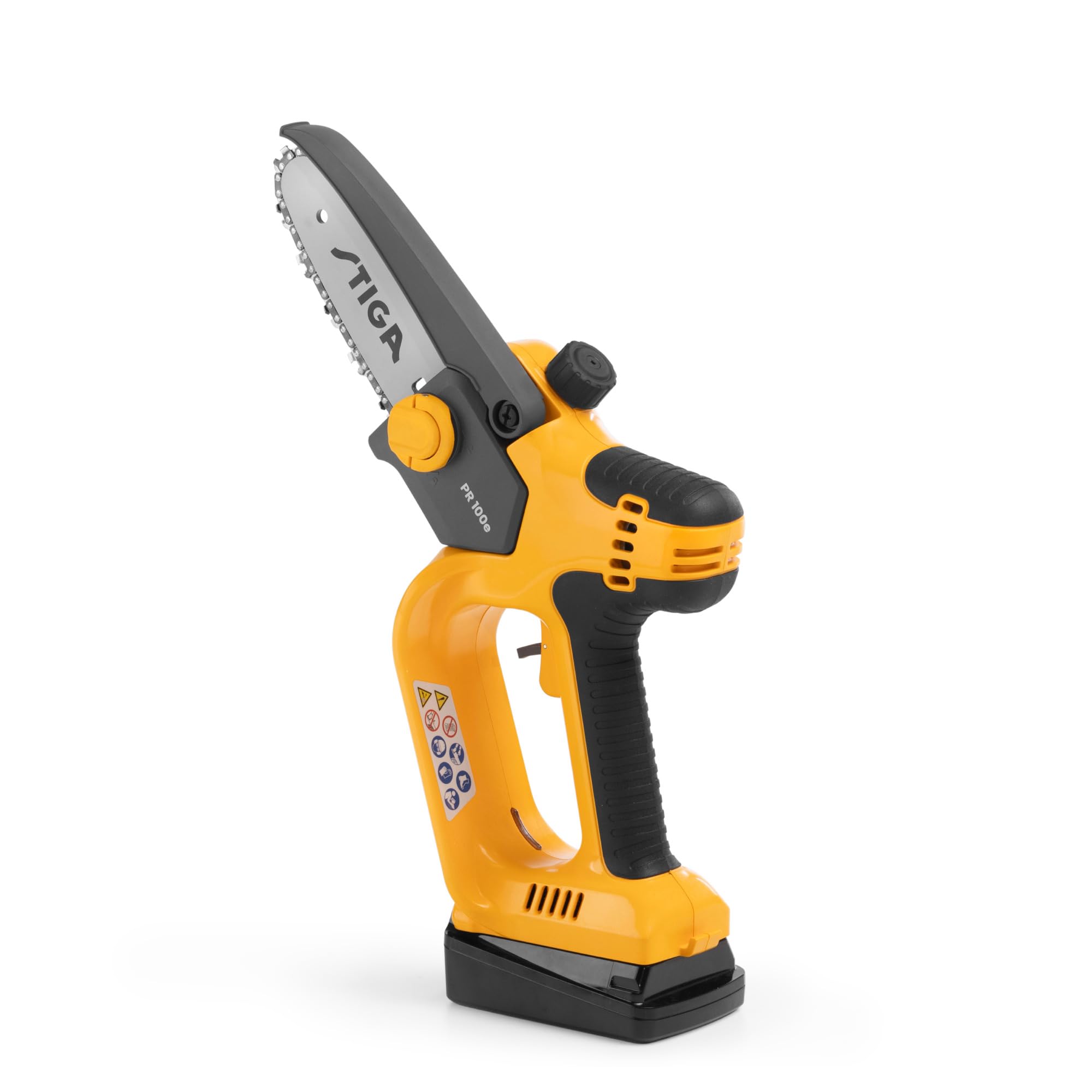 Yellow Stiga Battery Pruning Shear And Saw Pr 100E Kit (5")