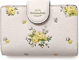 「新品」COACH コーチミディアム コーナー ジップ ウォレット・フローラル 公式】コーチアウトレット | ミディアム コーナー ジップ ウォレット