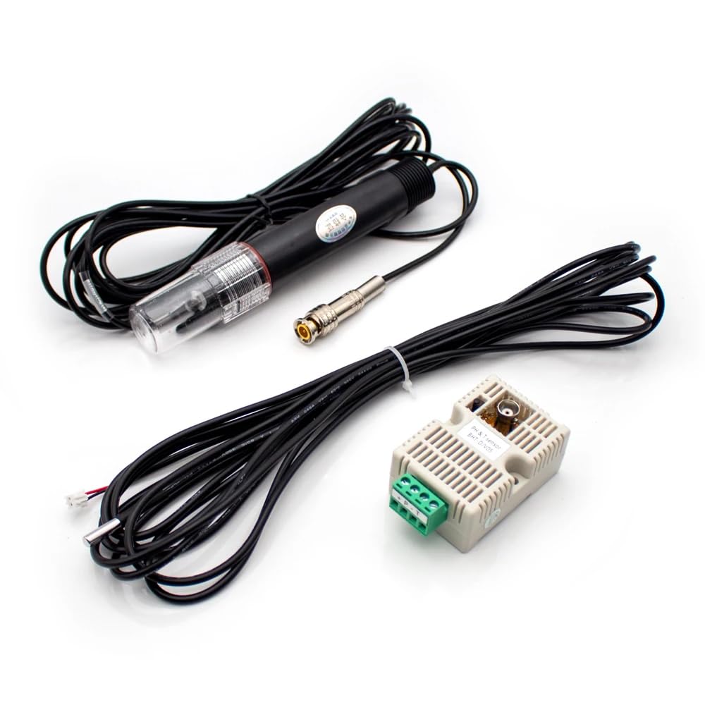 Módulo de sensor de detección del transmisor de temperatura PH, RS485/4-20mA/0-10V/0-5V salida con electrodo (4-20mA)