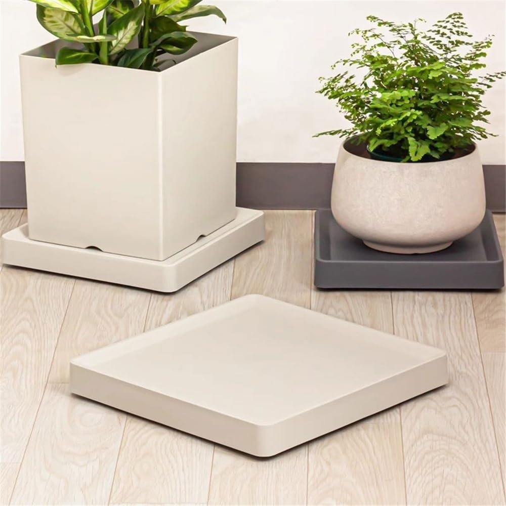 Versatile Sottovaso for Piante Scorrevole con Ruote(Grijs)