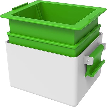 Tofu Press, Easily Remove Water from Tofu in 10-20 Mins for More Delicious, Tofu Squeezer Dishwasher Safe, Tofu Drainer and Strainer, Mother's Day Gift for Tofu Lover