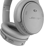 Bose QuietComfort écouteurs - Casque Bluetooth sans fil, annulation active de bruit d'oreille et micro, USB-C Charger, Basse profonde, Jusqu'à 24 Heures de jeu, gris clair de lune