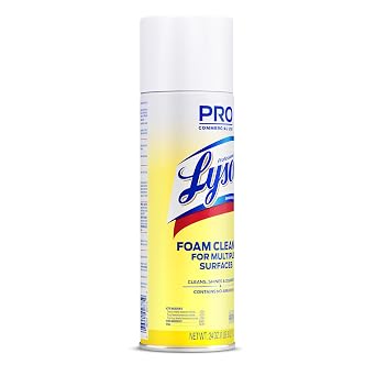 Lysol Professional Foam Cleaner for Multiple Surfaces, 24 Ounce