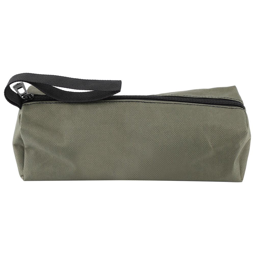 Protable Small Hand Held Tool Bag and Lightweight with Closure Ideal for Electricians Installing or Maintenance Green