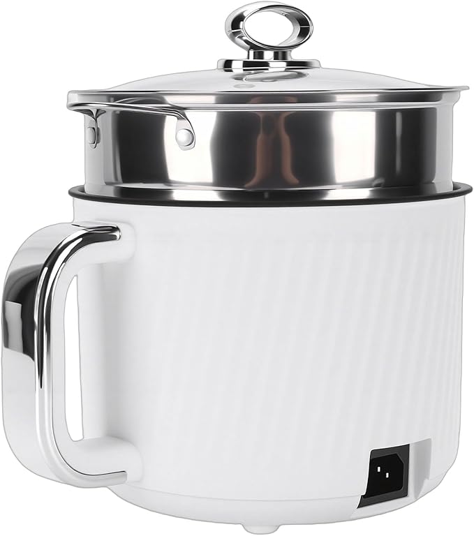 Olla Eléctrica Multifunción con Vaporera, Cocina Portátil para Ramen miniatura 5