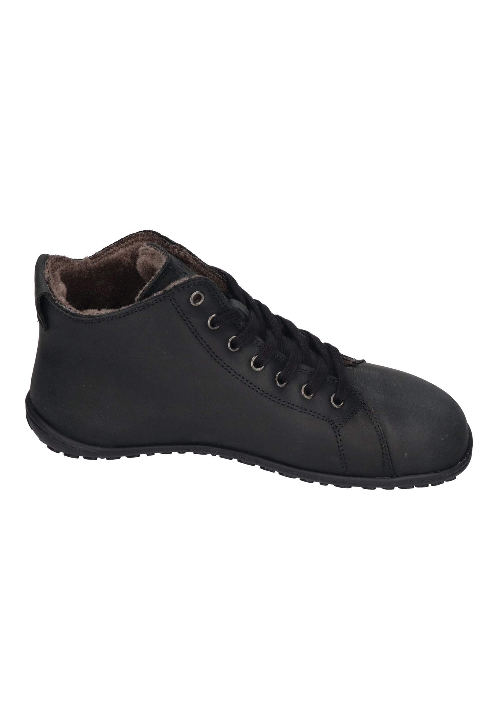 KOEL Damen Barfuß Winter Booties IVONE Lambwool Black