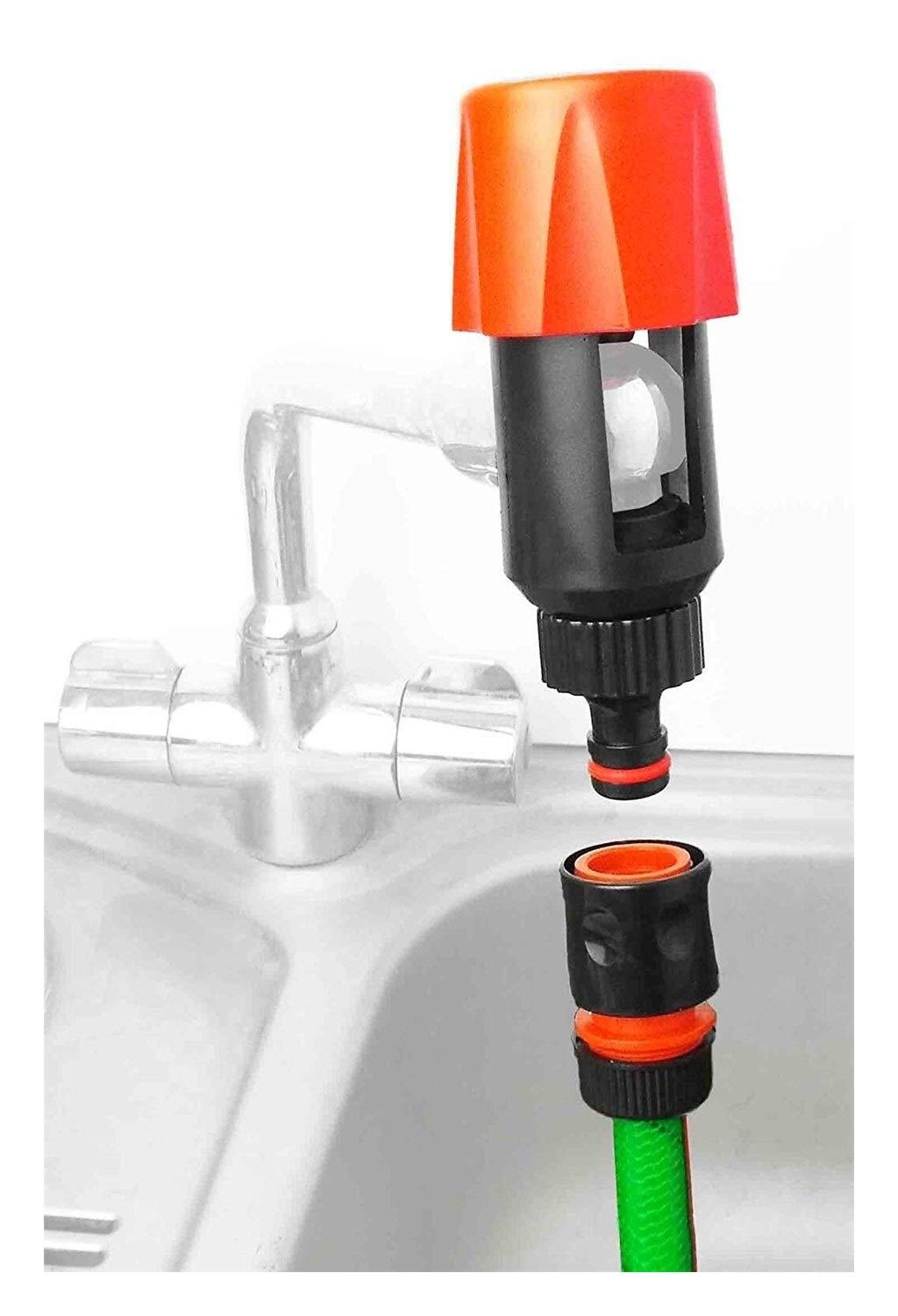 Kunststoff Yard Garden Bewässerungshahn-Adapter Schlauchverbinder Universelles Rasenwerkzeug Verstellbarer Gartenwasseranschluss Landwirtschaftliche Bewässerungsarmaturen