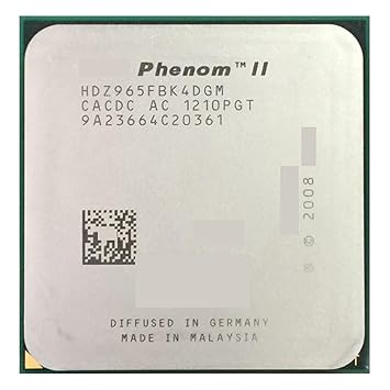 CPU ph II X4 965 X965 125W Quad-Core AM3 938 CPU 100% Working Properly Desktop Processor Welcome to Order