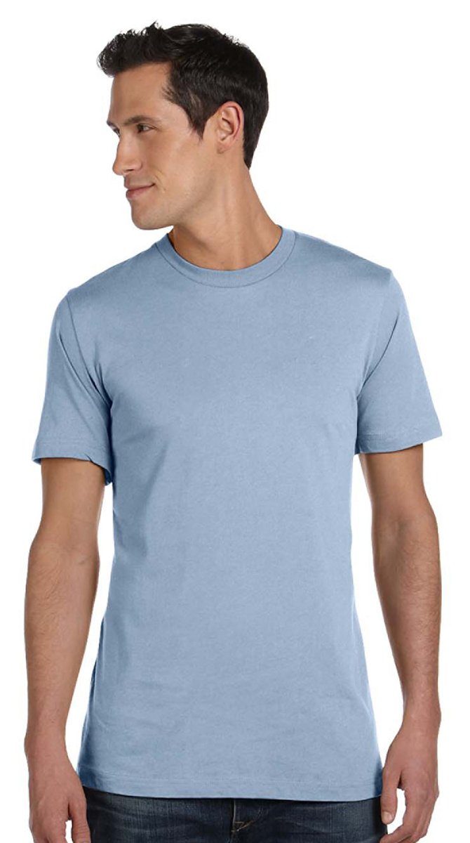 Bella + Canvas Unisex Jersey Short-Sleeve T-Shirt XL BABY BLUE