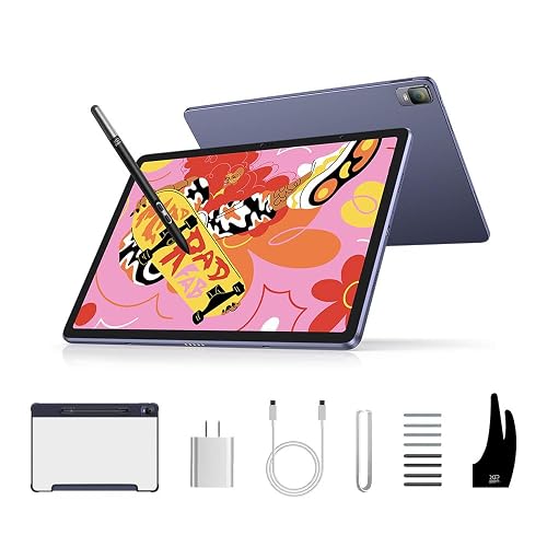 XPPen Magic Drawing Pad 12.2 Inch Standalone Drawing Tablet No Computer Needed with 16384 Pressure Levels X3 Pro Slim Stylus Tilt Support Paper-Like Screen 8GB + 256GB for Digital Drawing Artists