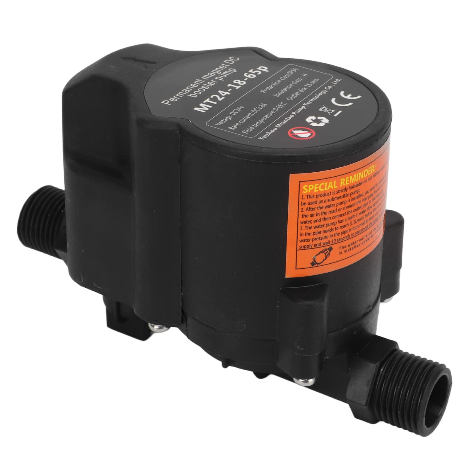 Pompe de Surpression d'Eau Pompe de Recirculation Automatique à Faible Bruit pour la Maison 65Pa 24V