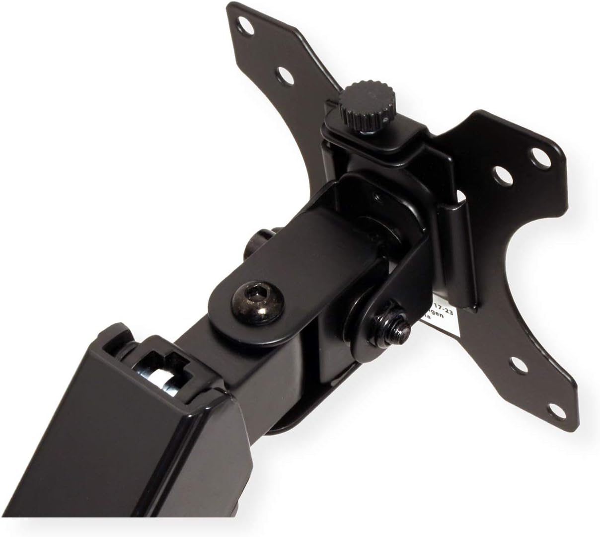 Value LCD Arm Wall Mounted 4 Joints Black