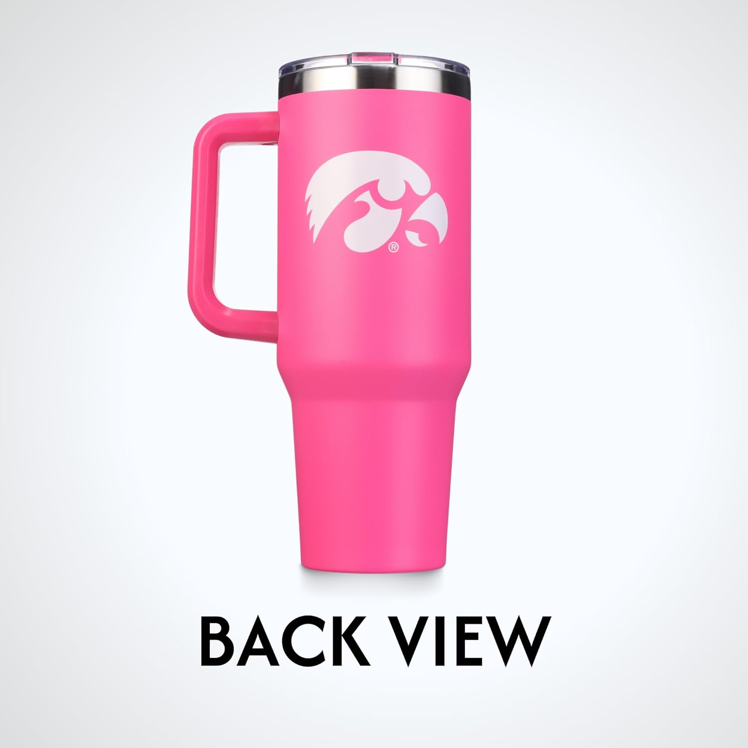The Memory Company | Licensed NCAA 40oz Pink Game Day Tumbler with Team Logo - Image 6