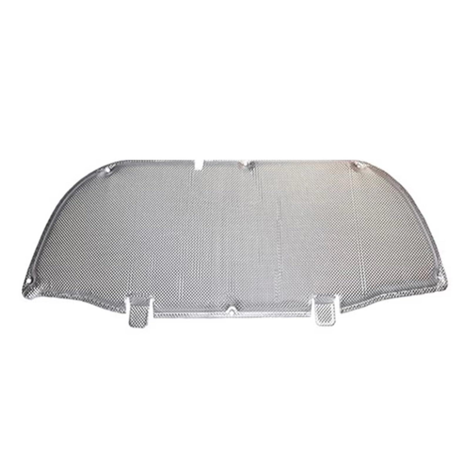 Mnbyhud Silver Bonnet Insulation Pad Compatible With Toyota For Corolla For Cross 2020 2021 2022 2023 2024 2025 Front Engine Hood Insulation Pad Sound Heat Soundproof Mat