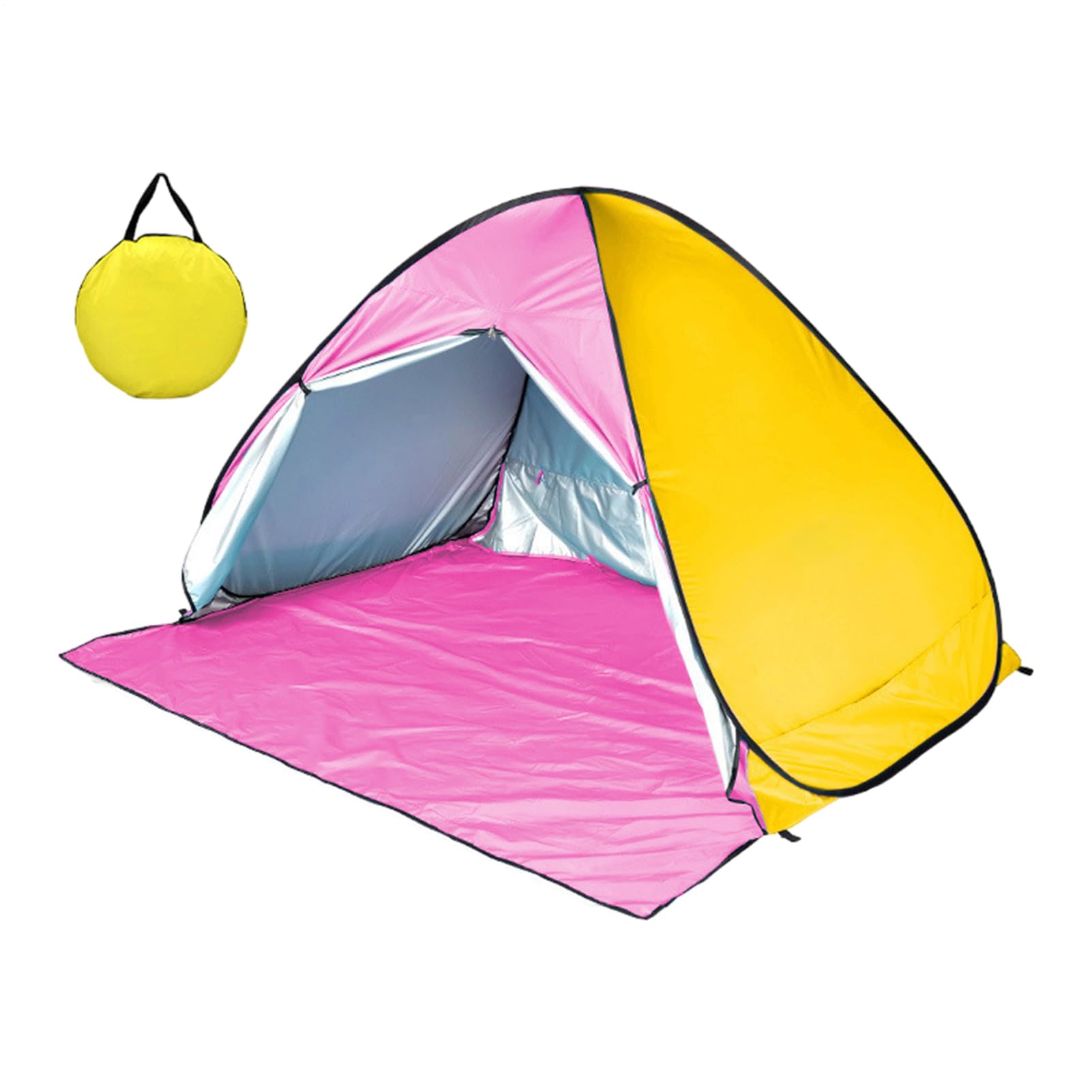Tenda Da Spiaggia Pop-up - Tendalino Parasole Portatile Di Facile | Installazione, Capanna Leggera, Parasole Impermeabile Anti UV | Borsa Da Trasporto Per Solare Da Viaggio, Campeggio, Picnic,