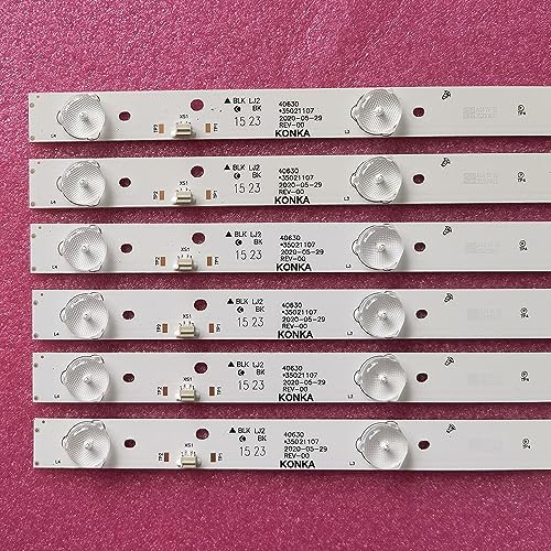 Barra de retroiluminación Konka Dl4053 y Toshiba 40 L1500 con 4 lámparas de 6V