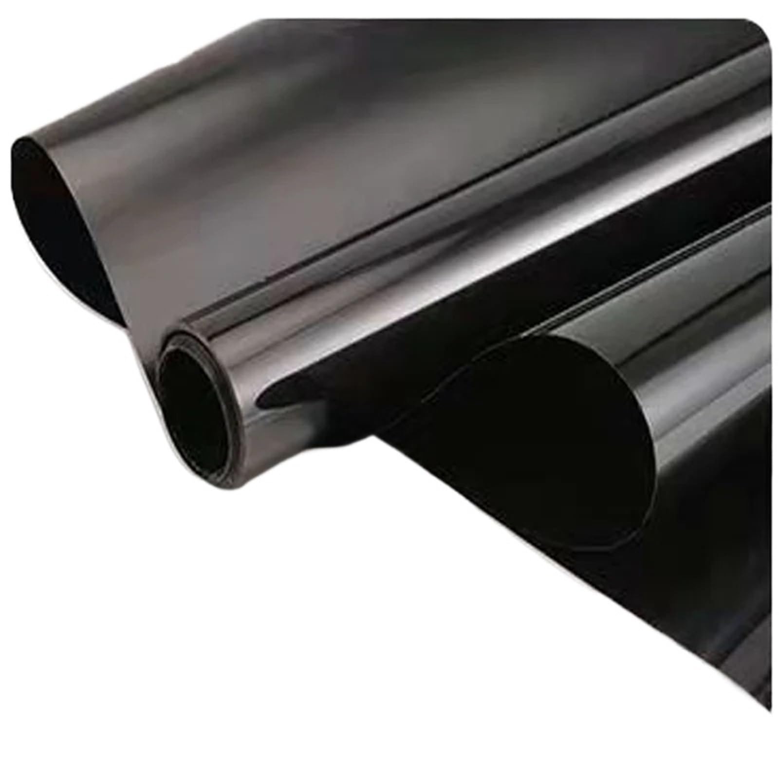 Reflective Window Film Heat Control Reflective Glass Films Stained Self-Adhesive Privacy Protection Blackout Tint For Home 90cm Width Opaque Black(30x200cm)