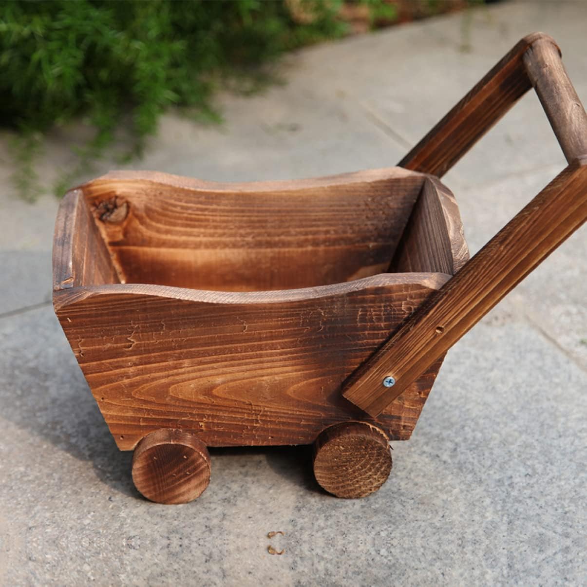 Cartoon Cart Shape Flower Pot for Fleshy Home Decoration for Succulents and Greenhouse Nursery Settings