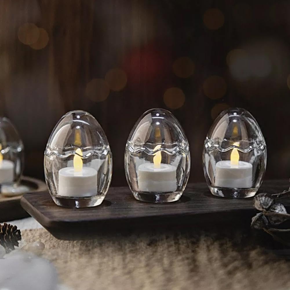 Amazon.co.jp: GINTBN イースターキャンドルホルダー、ガラス