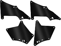 Vista 7 de ECOTRIC Protector contra salpicaduras compatible con Toyota 4 Runner 2003-2022 2007-2014 FJ Cruiser 2003-2020 Land Cruiser 2003-2020 Lexus GX460