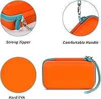 Vista 4 de ANKHOH Estuche Compatible con 3Doodler Start+ Essentials para Set 3D, Organizador de Almacenamiento para Repuesto de Filamento de Impresión y Naranja