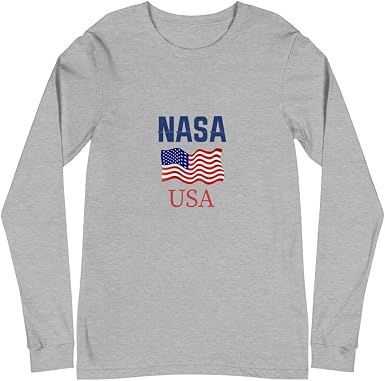 Women's NASA Long Sleeve Tee at Amazon 