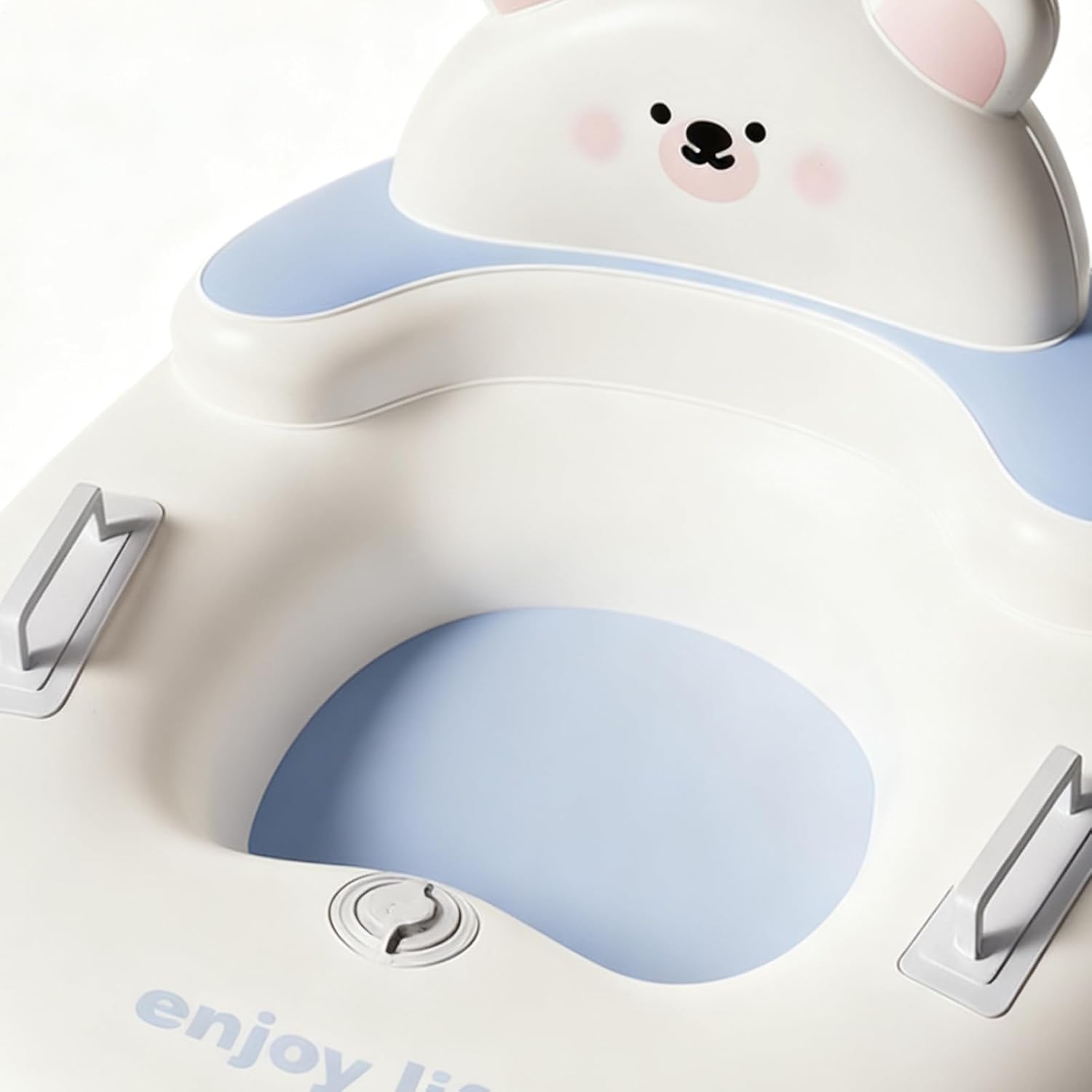 スノーチューブ - 13.4 x 34.5インチ スノーチューブそり、空気注入式冬そりおもちゃ | 丈夫なスノーチューブ 2つのハン