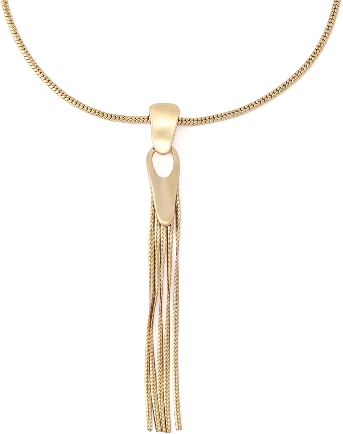 Robert Lee Morris Soho Jewelry Women's Fringe Y Necklace