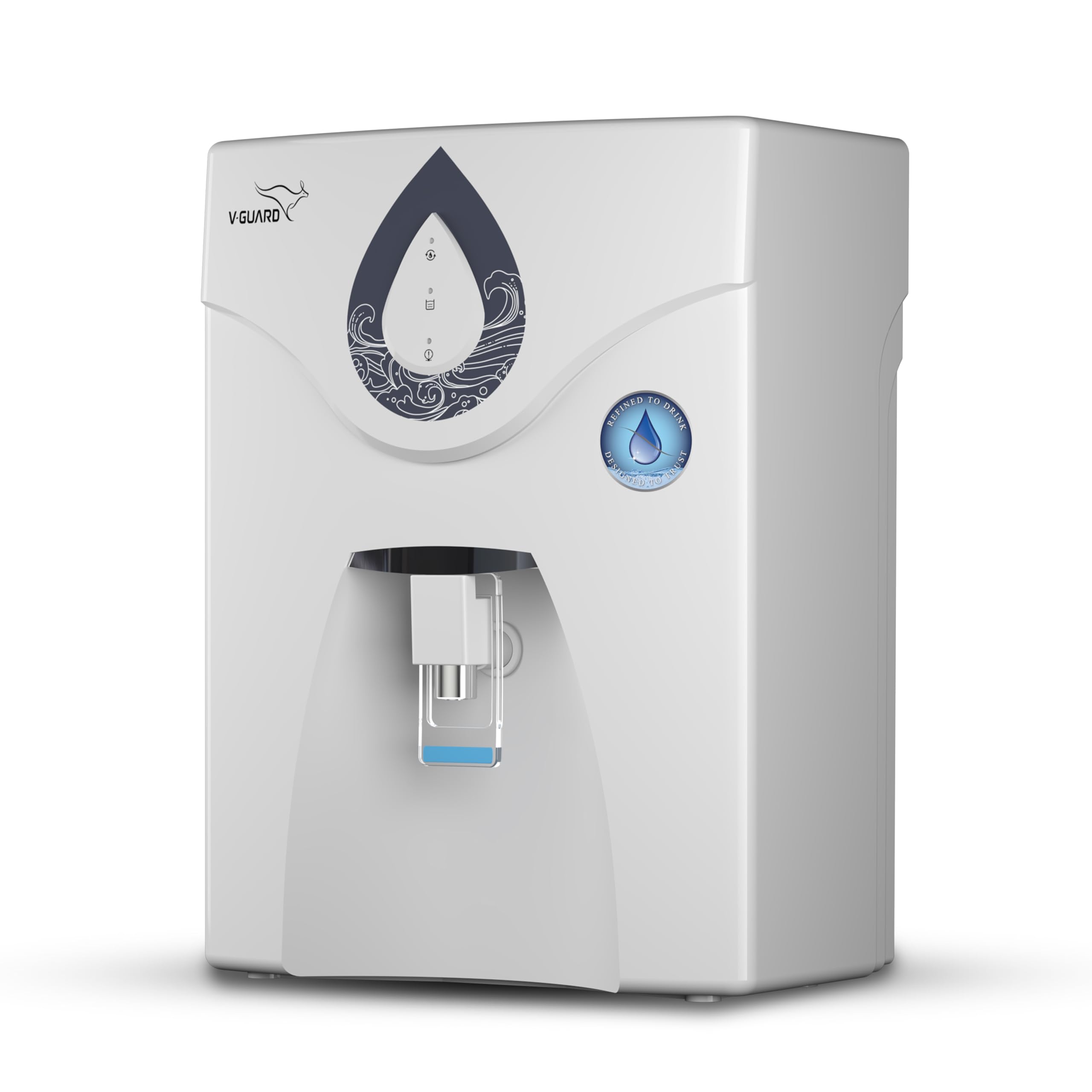 V-Guard Zenora RO UV Water Purifier | Free Service Benefits Worth Rs. 2450 | 8 Stage Purification | PAN India Installati